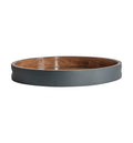 Rastro Round Tray Grey Accessories Regency Studio 