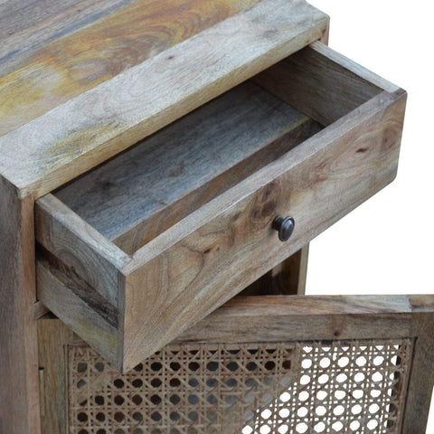 Ratten Door Front Bedside Sleeping Artisan Furniture 