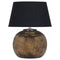 Regola Bronze Metallic Ceramic Table Lamp Lighting Hill Interiors 