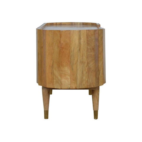Ridged Media Unit Living Artisan Furniture 