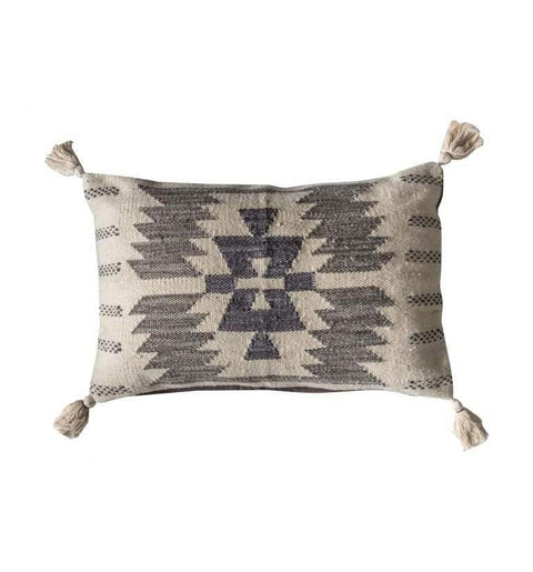 Rio Tassel Cushion Grey Accessories Regency Studio 