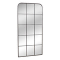 Rochester Radius Top Rectangle Mirror Mesh Finish 50x24" Sleeping Regency Studio 