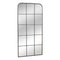 Rochester Radius Top Rectangle Mirror Mesh Finish 50x24" Sleeping Regency Studio 