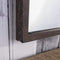 Rockford Radius Top Rectangle Mirror Rustic Metal 36x30" Sleeping Regency Studio 