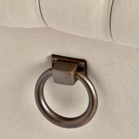 Roll Top Dining Chair With Ring Pull Dining Hill Interiors 