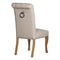Roll Top Dining Chair With Ring Pull Dining Hill Interiors 