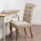 Roll Top Dining Chair With Ring Pull Dining Hill Interiors 