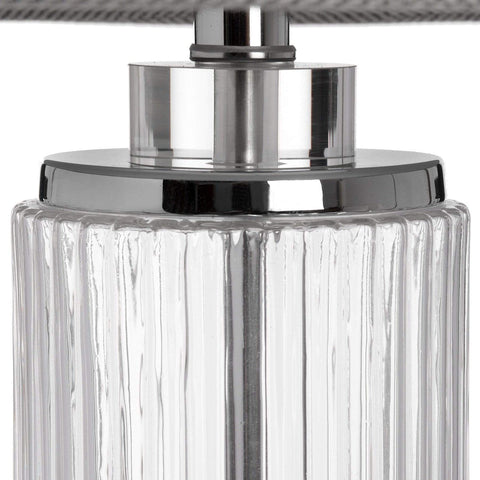 Roma Glass Table Lamp Lighting Hill Interiors 