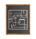 Ros Line Drawing Framed Art Accessories Regency Studio 