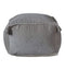 Rossi Velvet Pouffe Silver Living Regency Studio 
