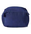 Rossi Velvet Pouffe Teal Living Regency Studio 