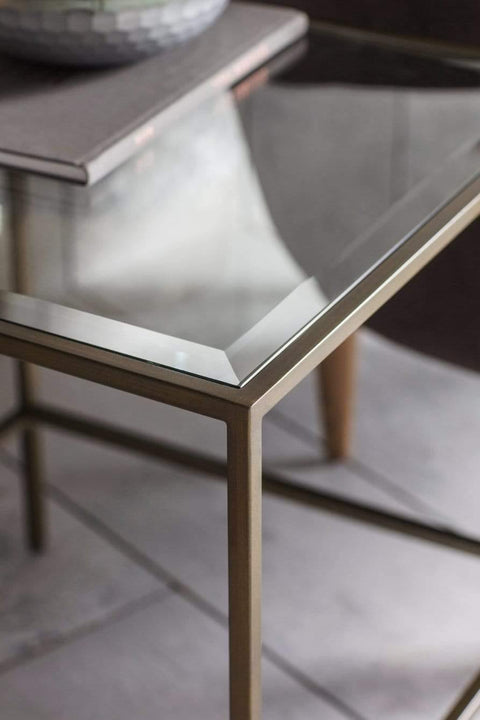 Rothbury Side Table Bronze W500 x D500 x H550mm Living Regency Studio 
