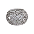 Round Ceramic Lattice Hurricane Lantern Accessories Hill Interiors 