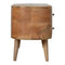 Rounded Media Unit Living Artisan Furniture 