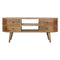 Rounded Media Unit Living Artisan Furniture 