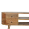 Rounded Media Unit Living Artisan Furniture 