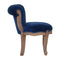 Royal Blue Studded Chair Living Artisan Furniture 