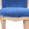 Royal Blue Studded Chair Living Artisan Furniture 