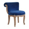 Royal Blue Studded Chair Living Artisan Furniture 