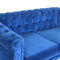 Royal Blue Velvet Chesterfield Sofa Living Artisan Furniture 
