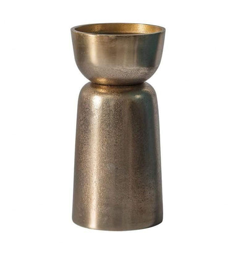 Ruban Candle Holder Gold Small Accessories Regency Studio 
