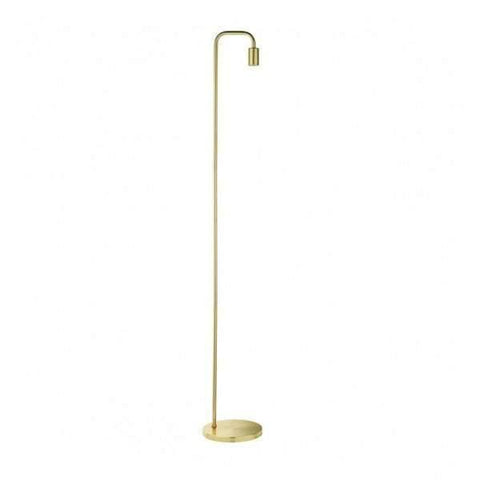 Rubens Floor Lamp Brushed Gold Lighting Regency Studio 
