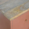 Rust Hand Painted Bedside Sleeping Artisan Furniture 