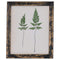 Rustic Framed Botanical Pair Of Ferns Picture Accessories Hill Interiors 