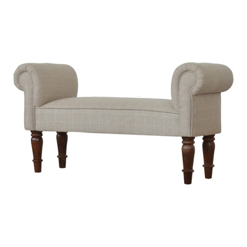 Sand Dune Tartan Bedroom Bench Living Artisan Furniture 