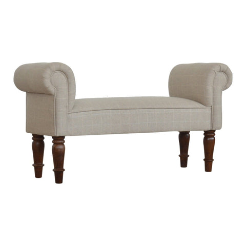 Sand Dune Tartan Bedroom Bench Living Artisan Furniture 