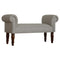Sand Tweed Bedroom Bench Living Artisan Furniture 