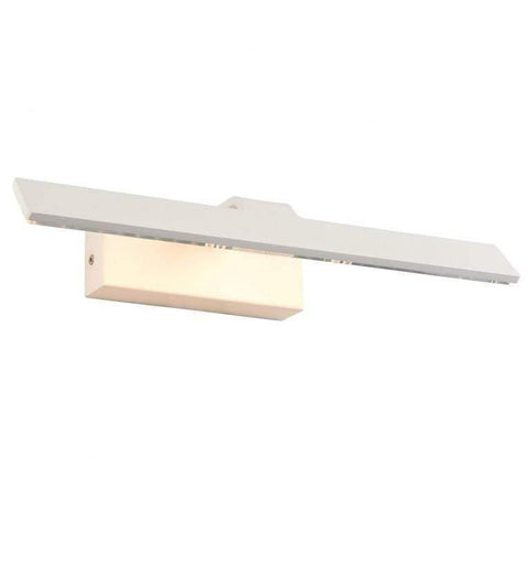 Sartre Wall Light Matt White Lighting Regency Studio 