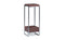 Scatola Pedestal - Dark Walnut Shelving Unit Distinction Furniture 