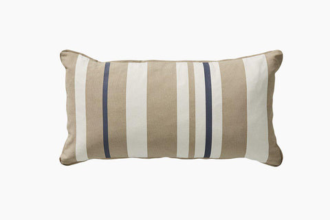 Sealia Cushion in Off White Stripe by Lene Bjerre Cushion Lene Bjerre 