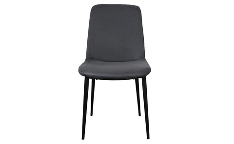 Set of 2 Celeste Dining Chairs - Dark Grey Dining Chair Distinction Furniture 
