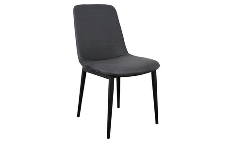 Set of 2 Celeste Dining Chairs - Dark Grey Dining Chair Distinction Furniture 