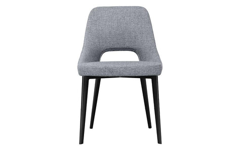 Set of 2 Sylvia Dining Chairs - Grey Dining Chair Distinction Furniture 