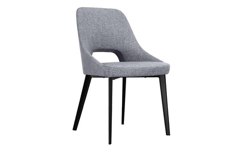 Set of 2 Sylvia Dining Chairs - Grey Dining Chair Distinction Furniture 