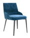 Set of 2 Ventura Dining Chairs - Teal Dining Chair Distinction Furniture 