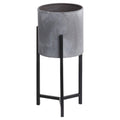 Set Of Two Concrete Table Top Planter Accessories Hill Interiors 