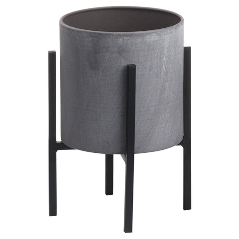Set Of Two Cylindrical Table Top Planters Accessories Hill Interiors 