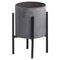 Set Of Two Cylindrical Table Top Planters Accessories Hill Interiors 