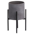 Set Of Two Cylindrical Table Top Planters Accessories Hill Interiors 