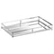 Set Of Two Rectangular Silver Bar Trays Accessories Hill Interiors 