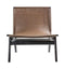 Seville Lounge Chair Brown Leather Living Regency Studio 