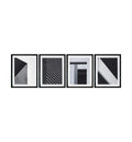 Shadow Architecture Framed Art Set of 4 Accessories Regency Studio 