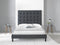 Sicily Bed - Grey Bed Distinction Furniture 