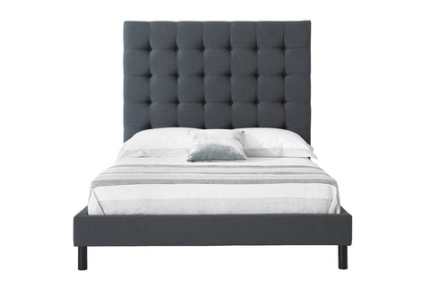 Sicily Bed - Grey Bed Distinction Furniture 