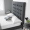 Sicily Bed - Grey Bed Distinction Furniture 