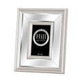 Silver Bevelled Mirrored Photo Frame 4X6 Accessories Hill Interiors 